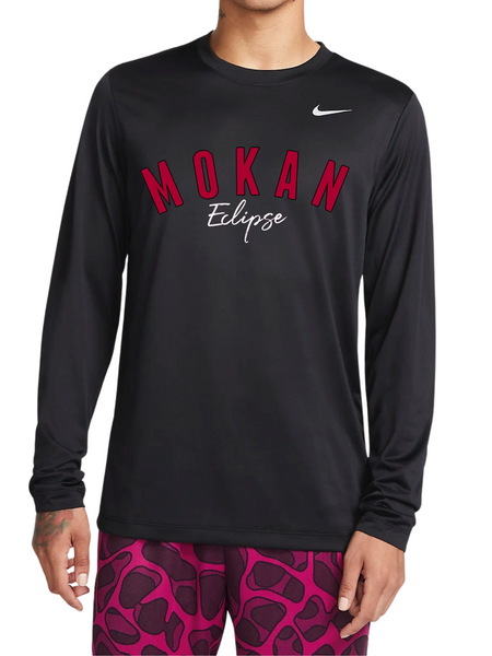 Eclipse Shooting Shirt Black Nike Dri Fit Long Sleeve