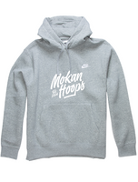 MOKAN Grey Club Fleece Hoodie